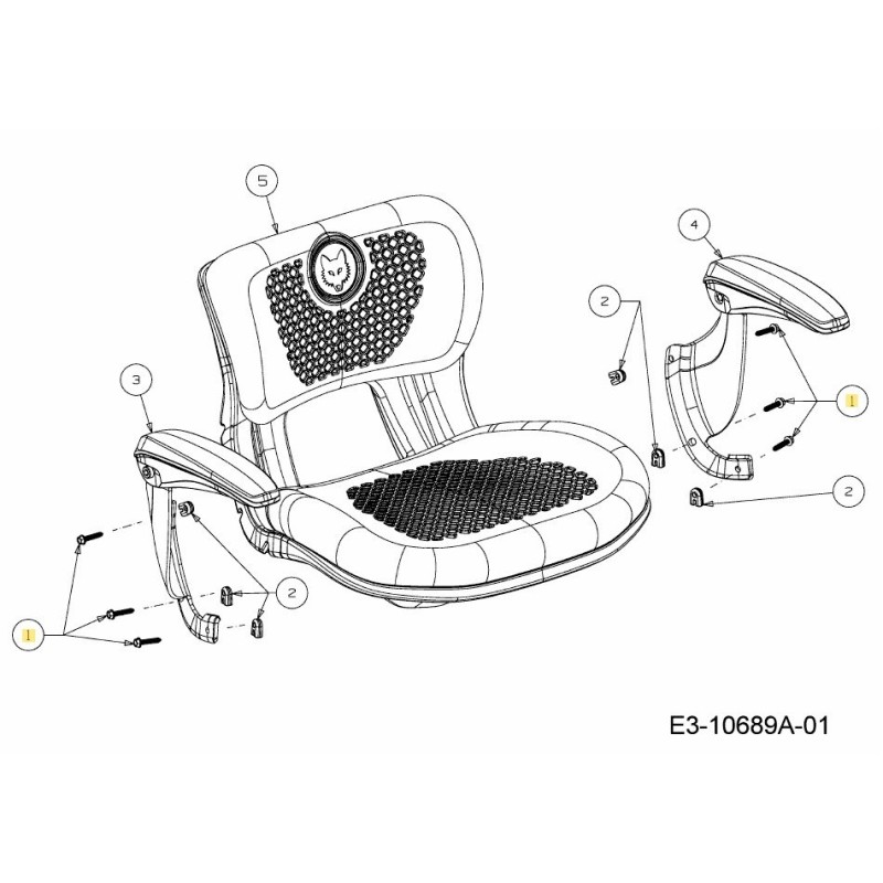 SCR:AB:1/4-14X1.25 710-06313A ORIGINAL MTD