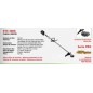 Decespugliatore EGO STX 3800 con batteria al litio 56 Volt testina batti e vai