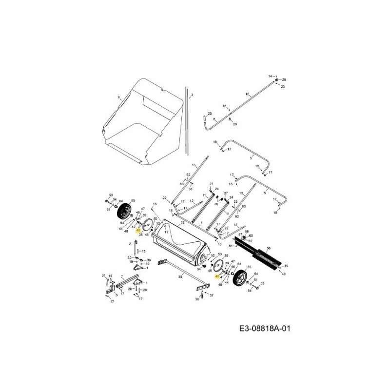 Spacer AF-40001 ORIGINAL MTD Spacer AF-40001 ORIGINAL MTD