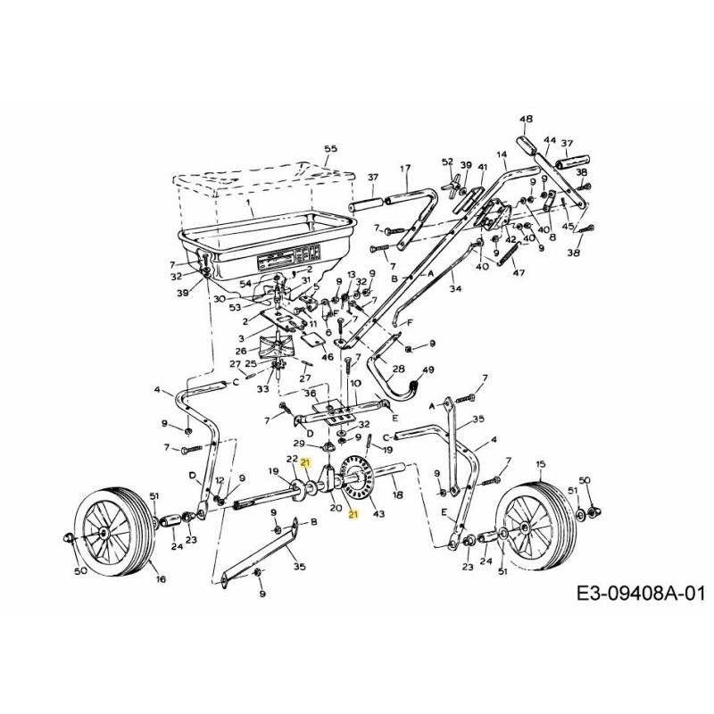 RONDELLE AF-44137 ORIGINALE MTD RONDELLE AF-44137 ORIGINALE MTD