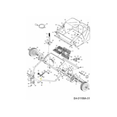 RONDELLE DENTÉE 5/16" ID AF-44732 ORIGINALE MTD