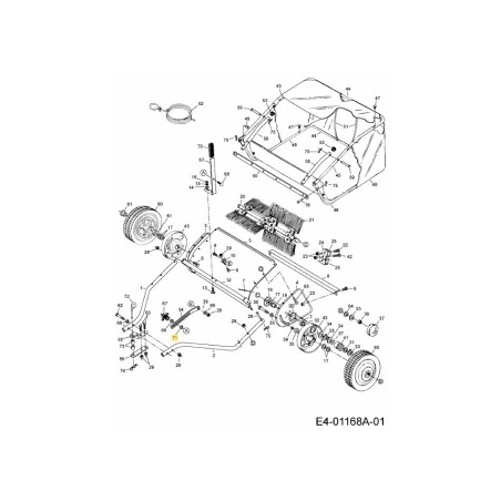 Zahnscheibe 5/16" Innendurchmesser AF-44732 ORIGINAL MTD | Newgardenstore.eu