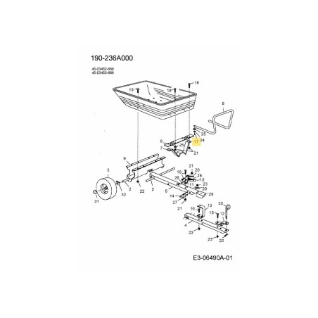 Vis AF-48840 ORIGINALE MTD | Newgardenstore.eu