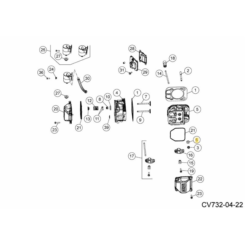 WASHER, FLAT 8.6 MM KH-003865 ORIGINAL MTD