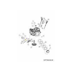 RONDELLE PLATE 11/32" KH-009433 ORIGINALE MTD