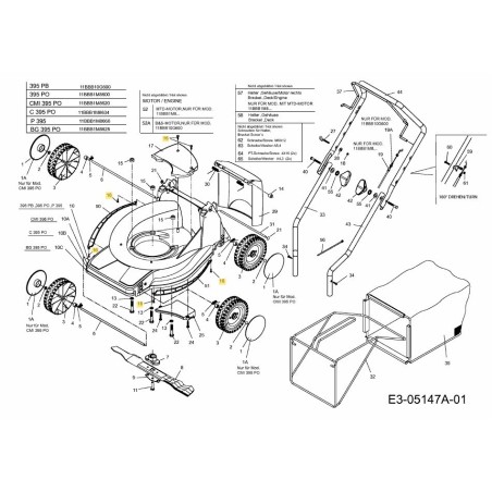 Vite SG-1010170 ORIGINALE MTD | Newgardenstore.eu