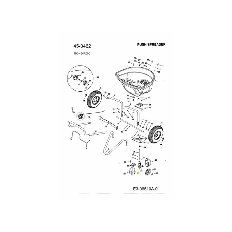 YOKE, LARGE AF-47204 ORIGINAL MTD