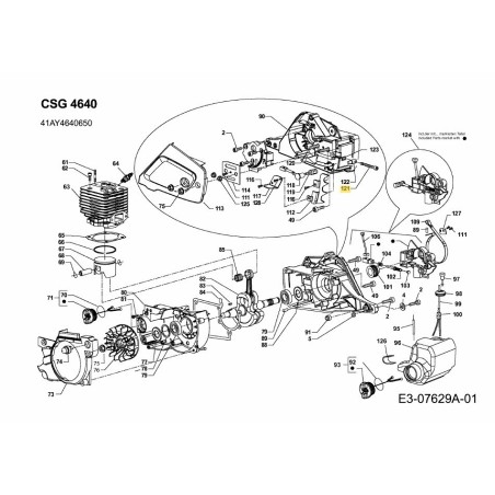 VITE SG-2044480 ORIGINALE MTD | Newgardenstore.eu