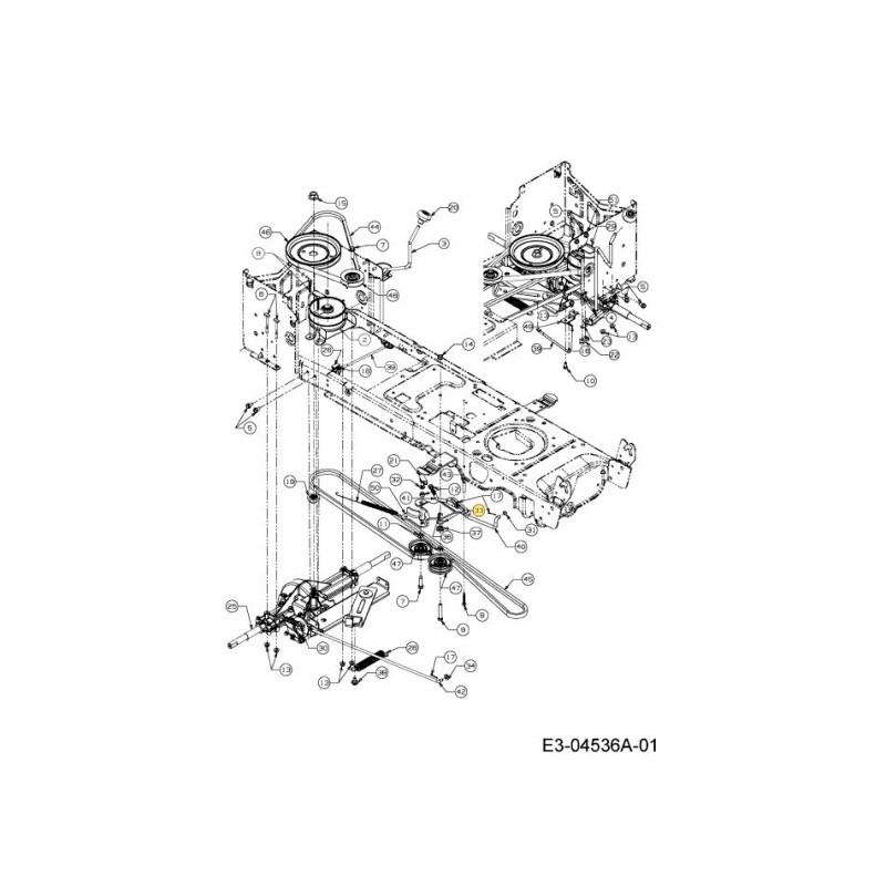 RONDELLA SPESSORE 0,627X1,010X0,010 HD 736-04337 ORIGINALE MTD