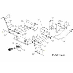 Sechskantschraube 1/2-13x4,5 GR5 710-1807 ORIGINAL MTD