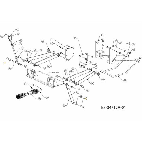 SCREW, HEX CAP 1/2-13X4.5 GR5 710-1807 ORIGINAL MTD | Newgardenstore.eu