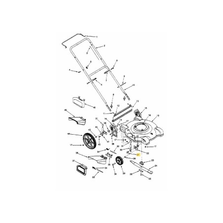 Vis à épaulement 738-1126 d'origine MTD | Newgardenstore.eu