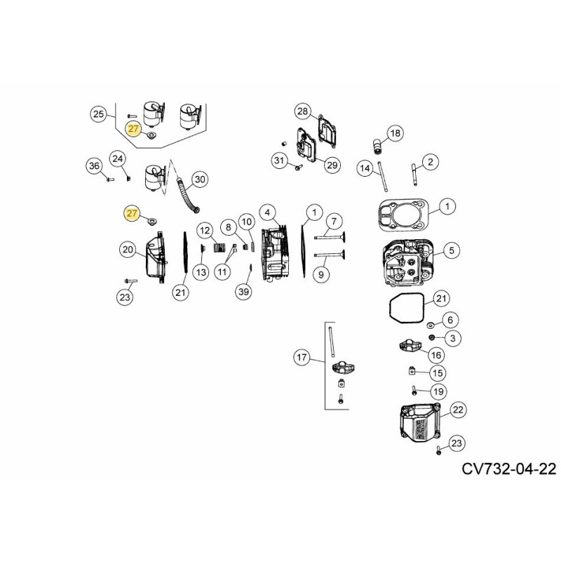 GROMMET, RUBBER KH-005085 ORIGINAL MTD