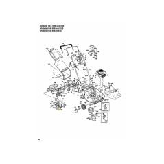 PIASTRA DI CUSCINETTO 16855 ORIGINALE MTD