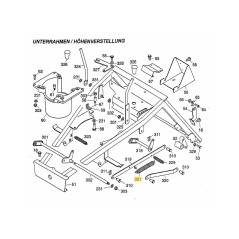 RESSORT DE TENSION 6150413 ORIGINAL MTD