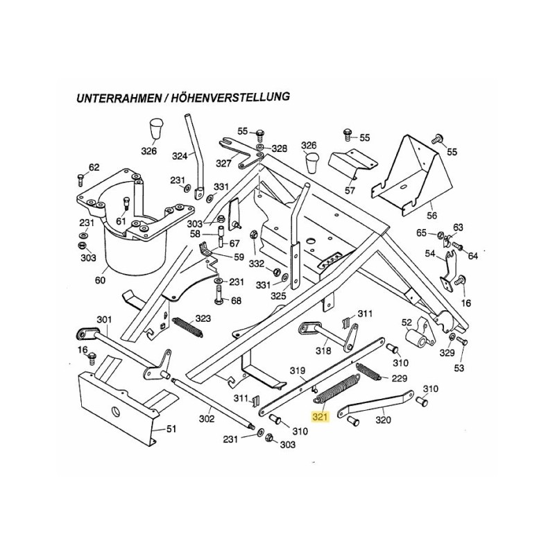 Zugfeder 6150413 Original MTD Zugfeder 6150413 Original MTD