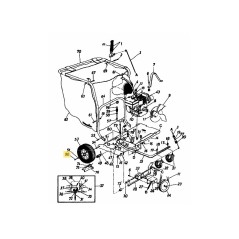 VIS HEXAGONALE 710-0170 ORIGINALE MTD | Newgardenstore.eu