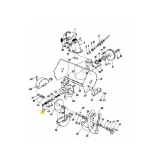 Mutter:Sechskant:5/16-24:GRB:CTRLK 712-0237 Original MTD