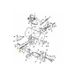 DADO ESAGONALE 5/16-24 GRB CTRL 712-0237 ORIGINALE MTD