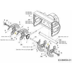 Abstandshalter: 1,50 O x 1,00 I x 2,50 L 731-05162 ORIGINAL MTD | Newgardenstore.eu