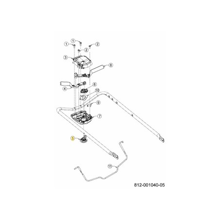 ARM, GOVERNATORE 731-07767A ORIGINALE MTD | Newgardenstore.eu