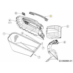 GRASP MTD RED 731-09449 ORIGINAL MTD