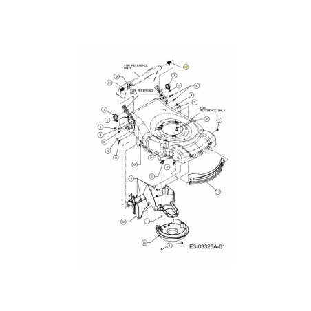 Torsionsfeder links hinten Klappe 732-04265 Original MTD | Newgardenstore.eu