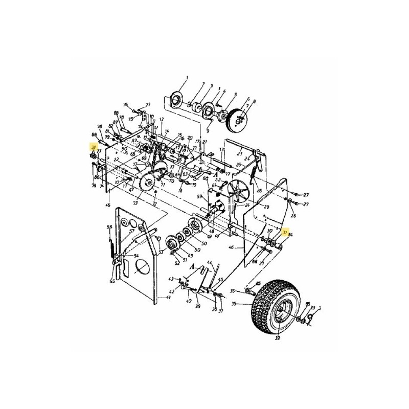 RONDELLA PIANO 1.025x1.635x0.030 HD 736-0163 ORIGINALE MTD