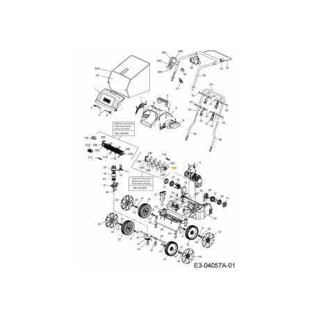 VERTICUTER BLADE 742-05066 ORIGINAL MTD | Newgardenstore.eu