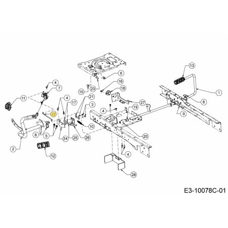 ASM LVR:SHIFT:LARGO 747-06948 ORIGINAL MTD | Newgardenstore.eu