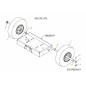Puleggia distanziatrice 750-0786 ORIGINALE MTD