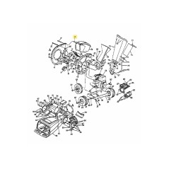 Polea espaciadora 750-0793 ORIGINAL MTD | Newgardenstore.eu