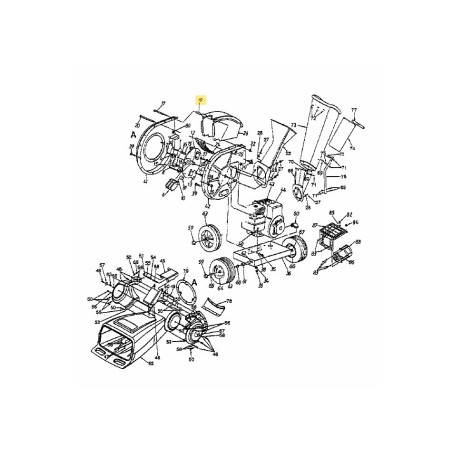 Polea espaciadora 750-0793 ORIGINAL MTD | Newgardenstore.eu