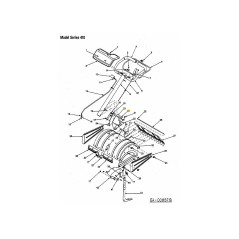 ENTRETOISE 750-0885A ORIGINALE MTD