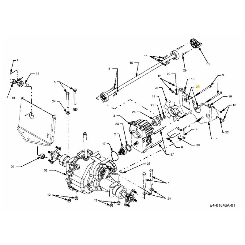 ENTRETOISE 750-3350 ORIGINALE MTD ENTRETOISE 750-3350 ORIGINALE MTD