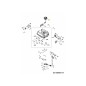 GRUPPO SERBATOIO CARBURANTE 751-15172 ORIGINALE MTD