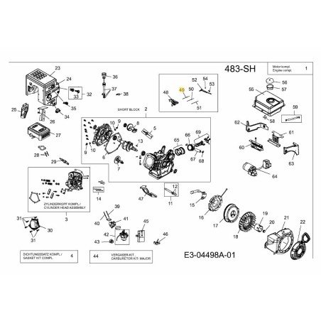THROTTLE RETURN SPRING 751-11306 ORIGINAL MTD | Newgardenstore.eu