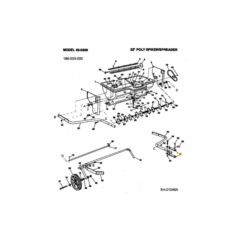 PIASTRA DI ATTACCO AF-23981 ORIGINALE MTD