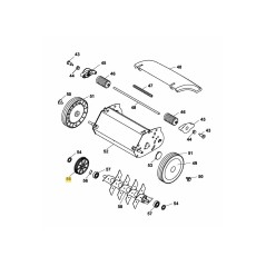 ENGRANAJE DE CORONA 3615316 ORIGINAL MTD