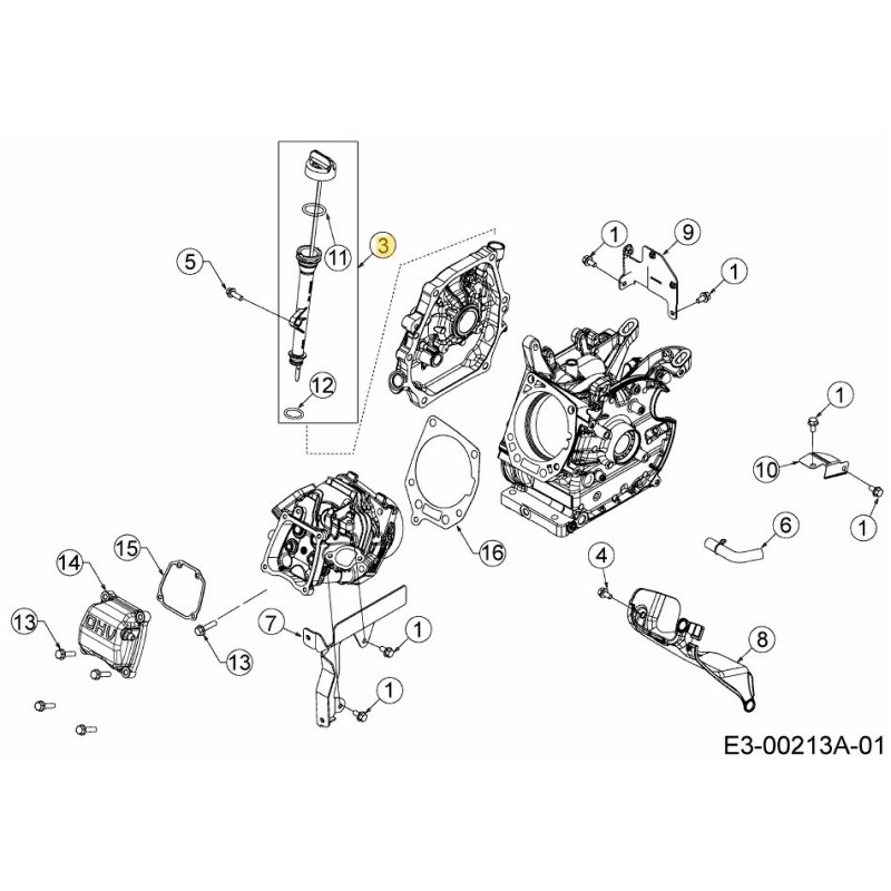 OIL DIPSTICK 651-06055 ORIGINAL MTD
