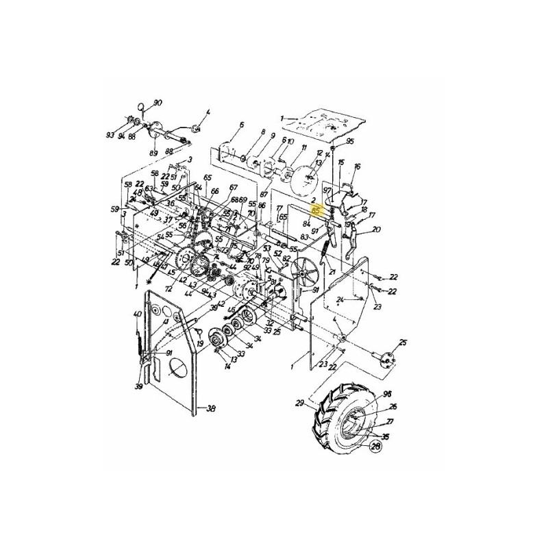 SCREW-HEX 710-0253 ORIGINAL MTD
