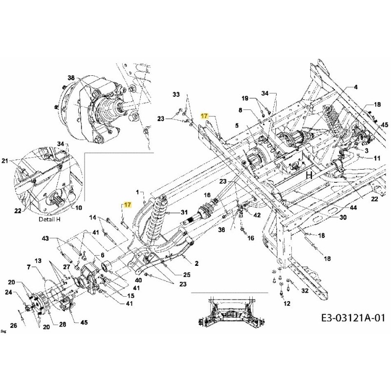Sechskantschraube 710-0489 Original MTD