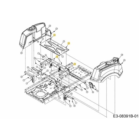 Vis 710-05424 ORIGINALE MTD | Newgardenstore.eu