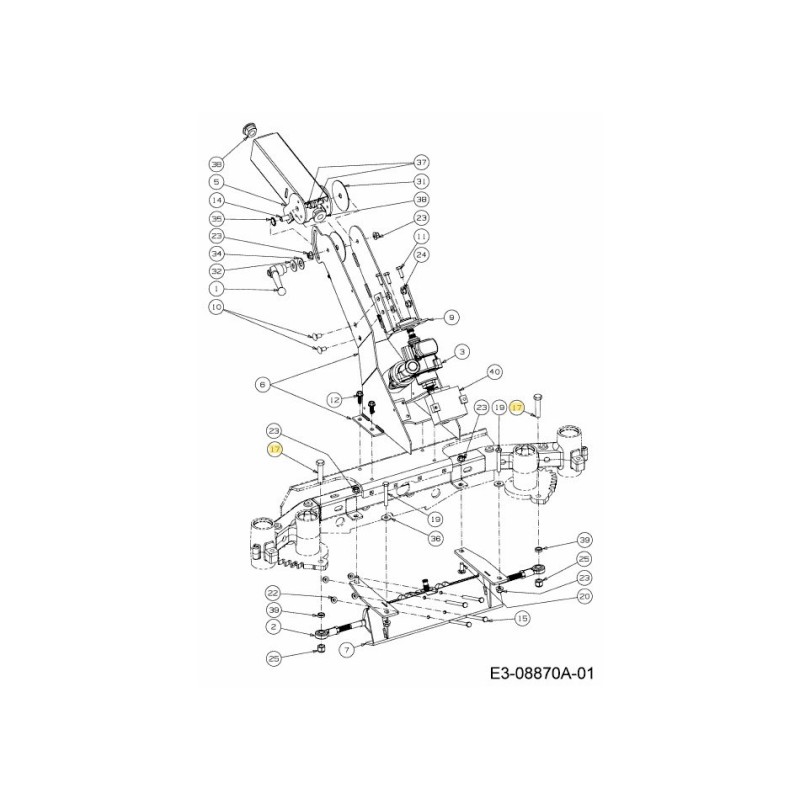 HEX HEAD CAP SCREW 1/2-20X2.25 710-06059 ORIGINAL MTD HEX HEAD CAP SCREW 1/2-20X2.25 710-06059 ORIGINAL MTD