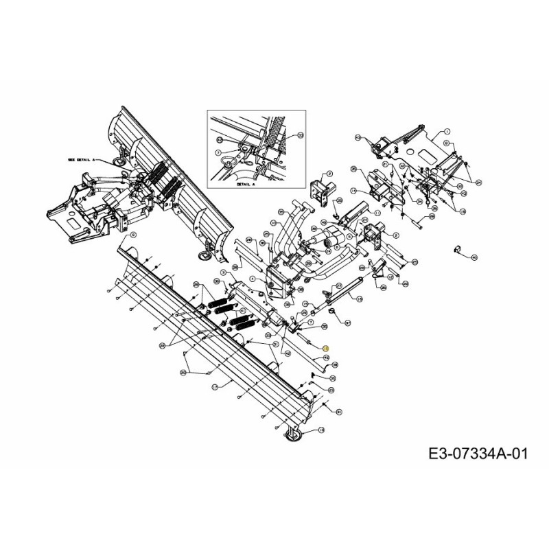 Sechskantschraube DH 5/8-18x4.0LG 710-1143A Original MTD