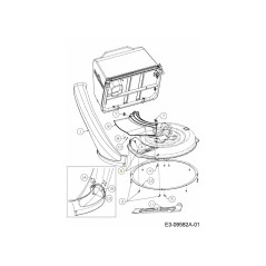 ÉCROU : HEXLK : 1/4-20 : GR5 : NYLON 712-04351 ORIGINAL MTD