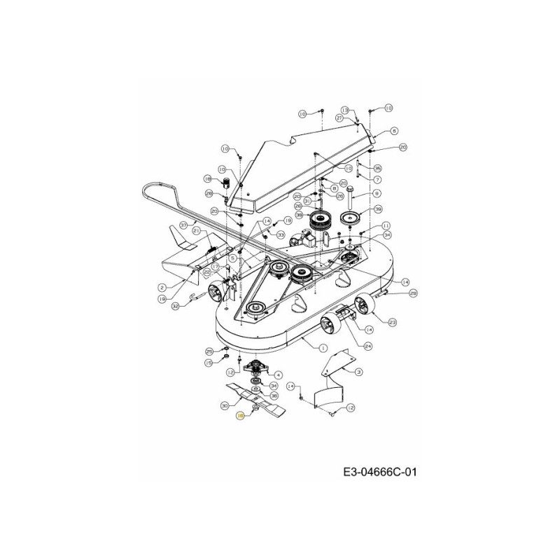 TUERCA:FLG:3/4-16:GR8 712-3078 ORIGINAL MTD