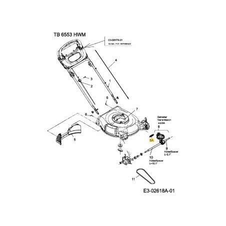 Spring 732-04001 ORIGINAL MTD | Newgardenstore.eu