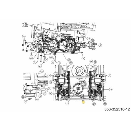 SPRING EXTENSION 732-07926A ORIGINAL MTD | Newgardenstore.eu