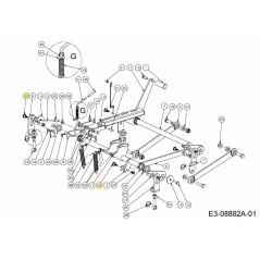 VIS À ÉPAULE 738-1127B ORIGINALE MTD
